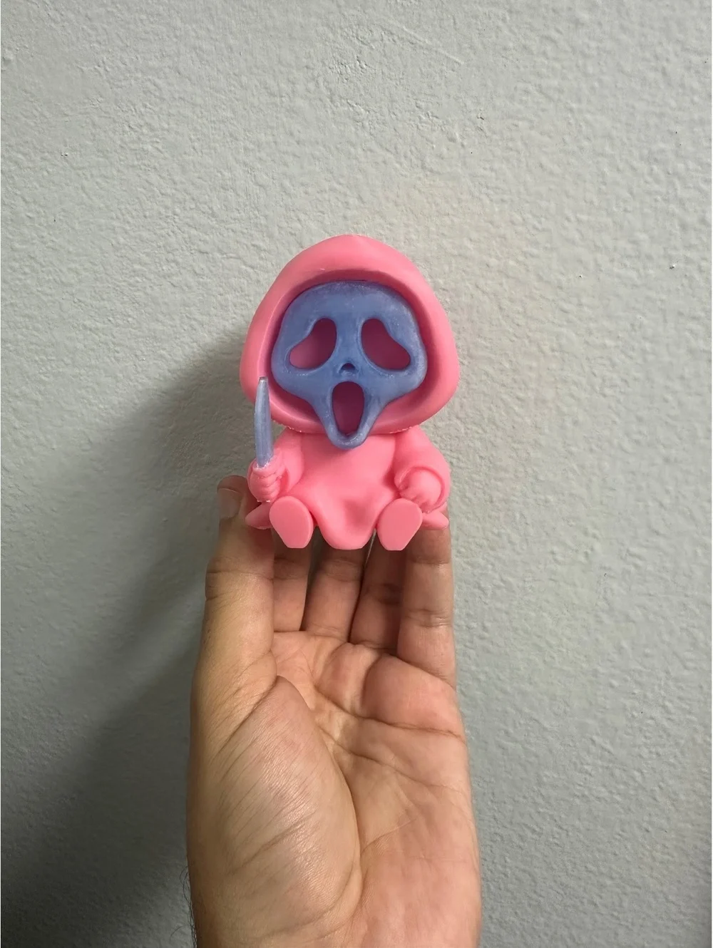 Ghost face figure Glow in the dark